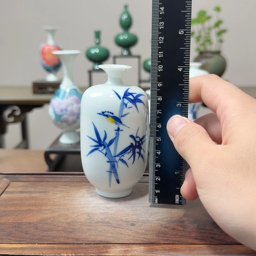 陶瓷手工非常迷你小花器