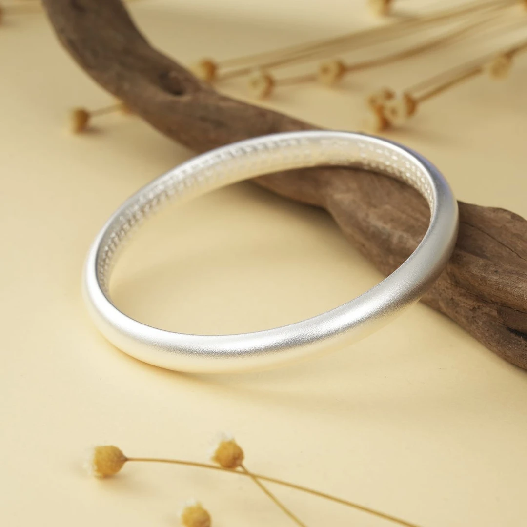 足银手镯 【云上好物】20 DS49088-足银手镯 （JG）