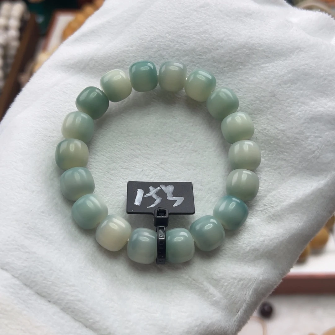 菩提根/象牙果手串卡12桶珠干磨全品15