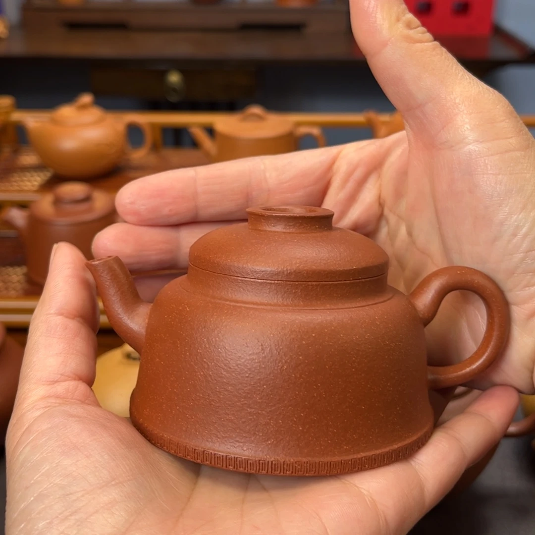 䑃***弊茶壶紫砂宜兴紫砂壶半手工制作