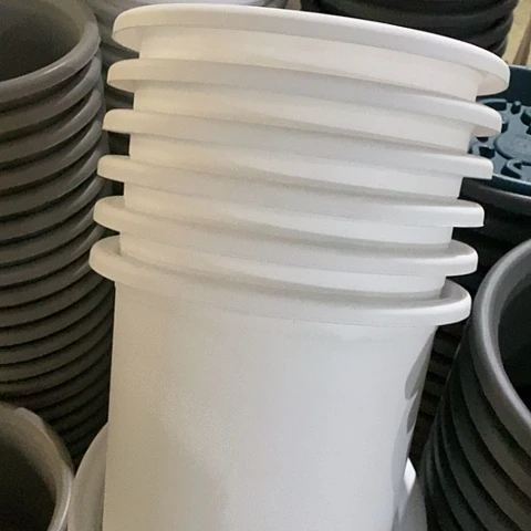 树脂四季6号5个无托白色