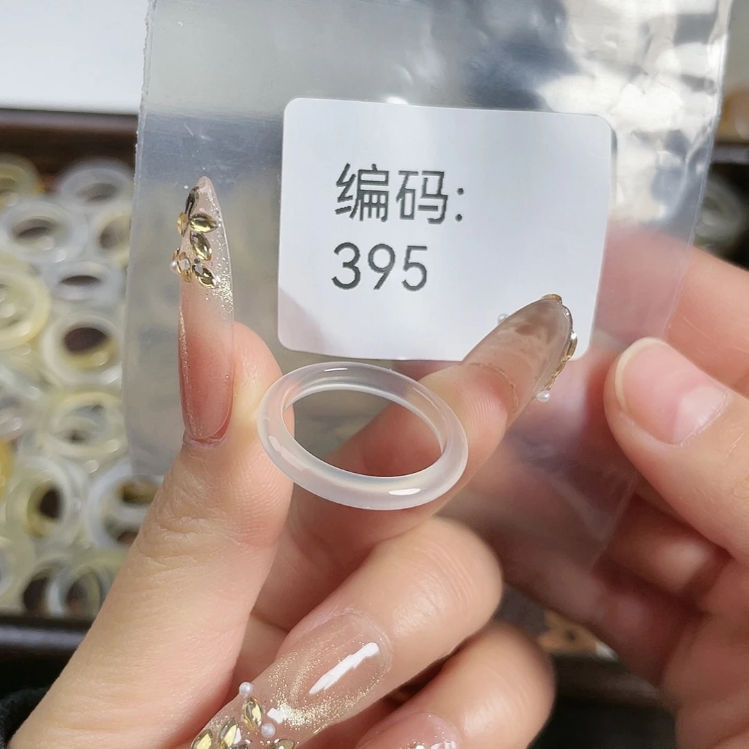 玛瑙/玉髓未镶嵌戒指395港17