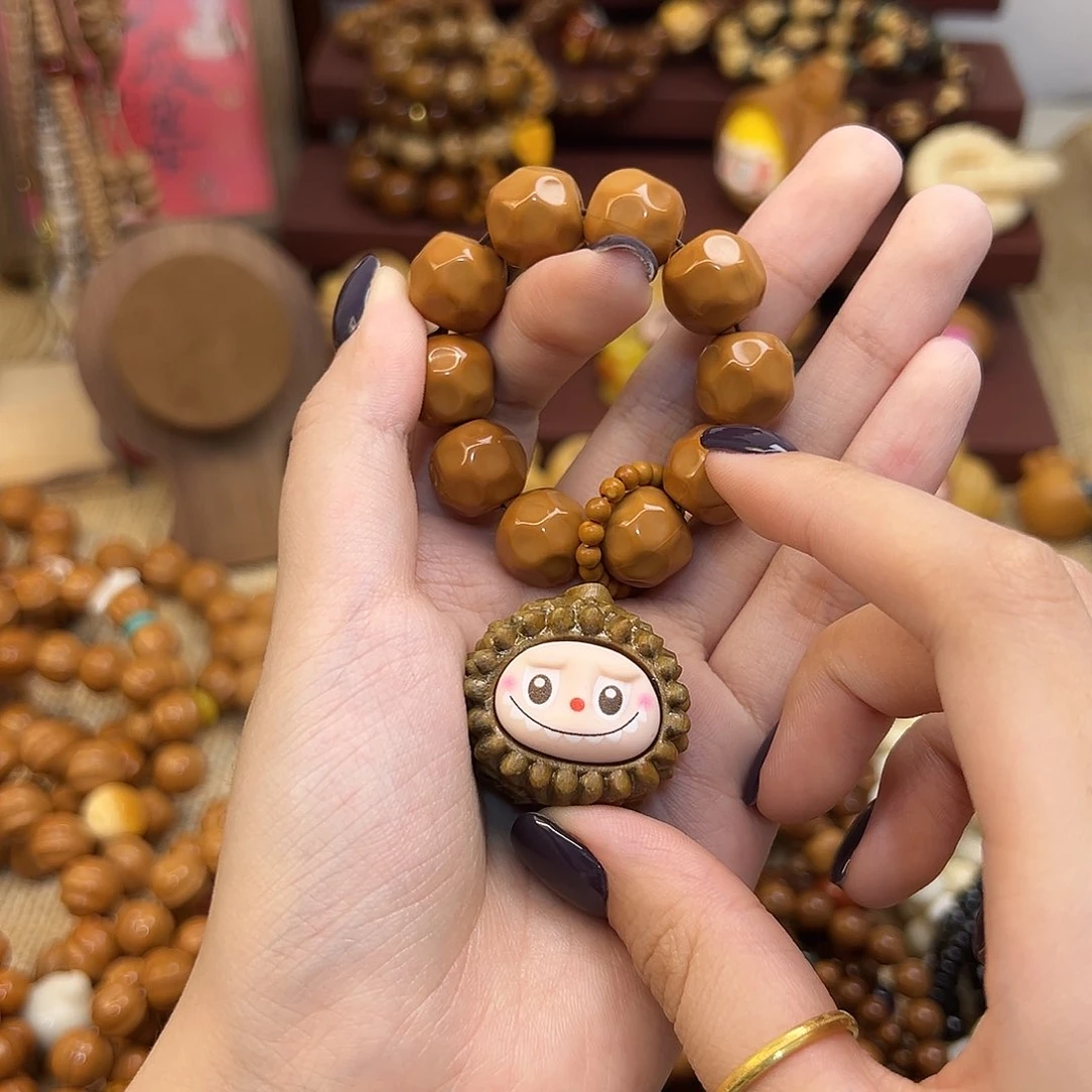 猴头核桃吊坠晶****g猴头奶酪手捻