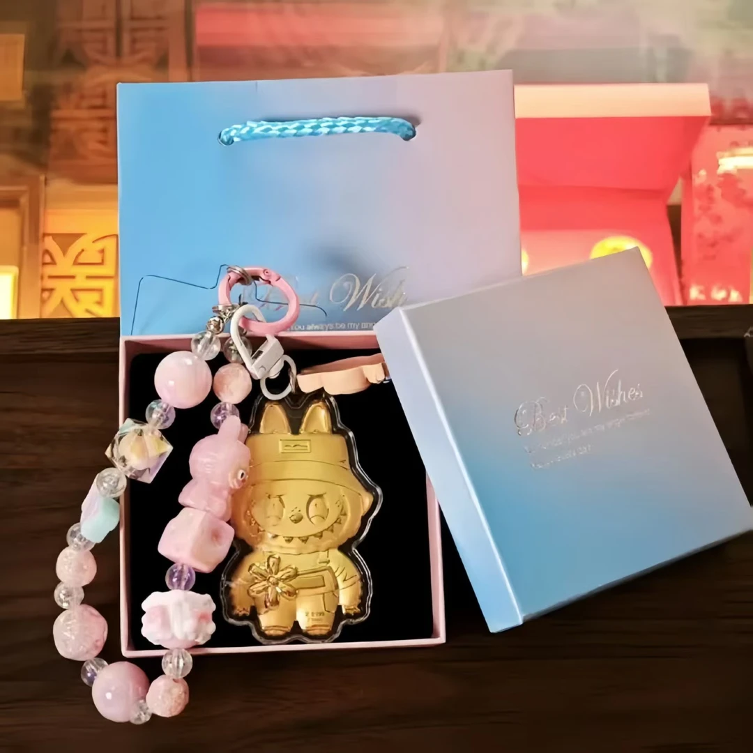 【拉布布挂件】水贝999手机壳挂件包包钥匙扣送女朋友闺蜜生日礼物