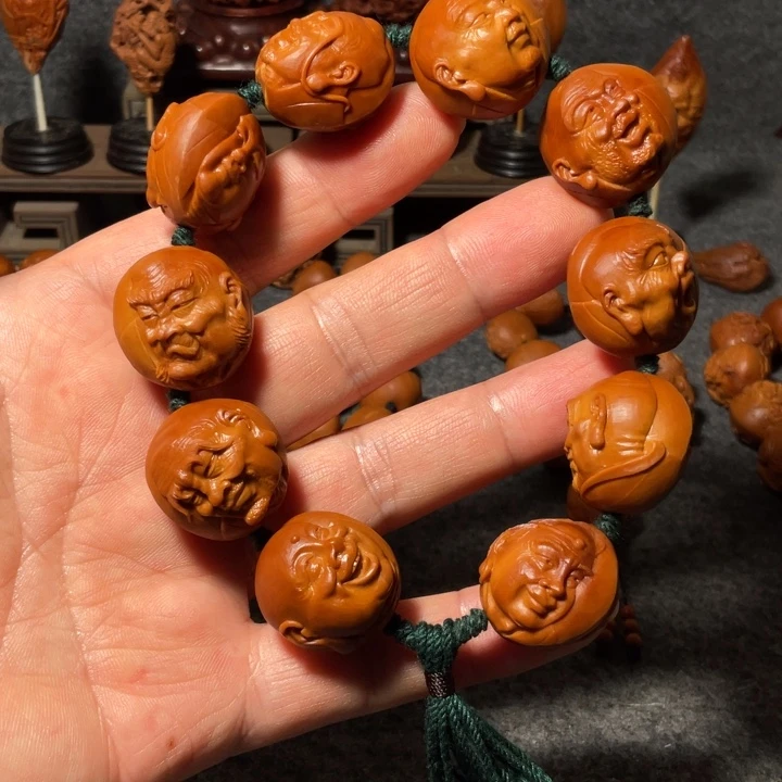 吃***福手串/手链橄榄核手工制作工艺