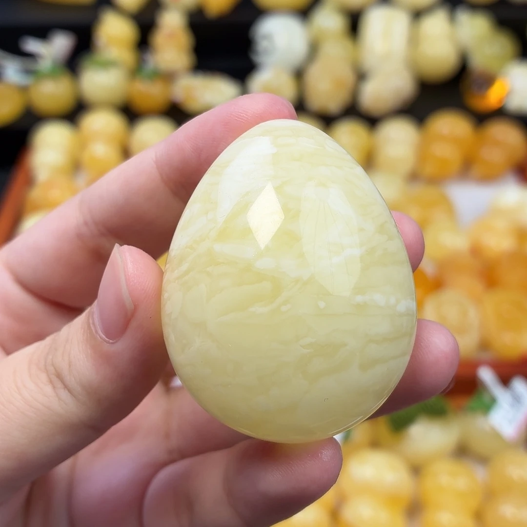 蜜蜡未镶嵌毛衣链蜜蜡
