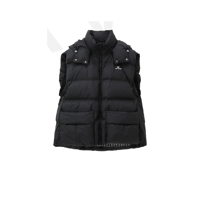 avvenn 设计师品牌 秋冬新款 休闲百搭简约风羽绒马甲经典