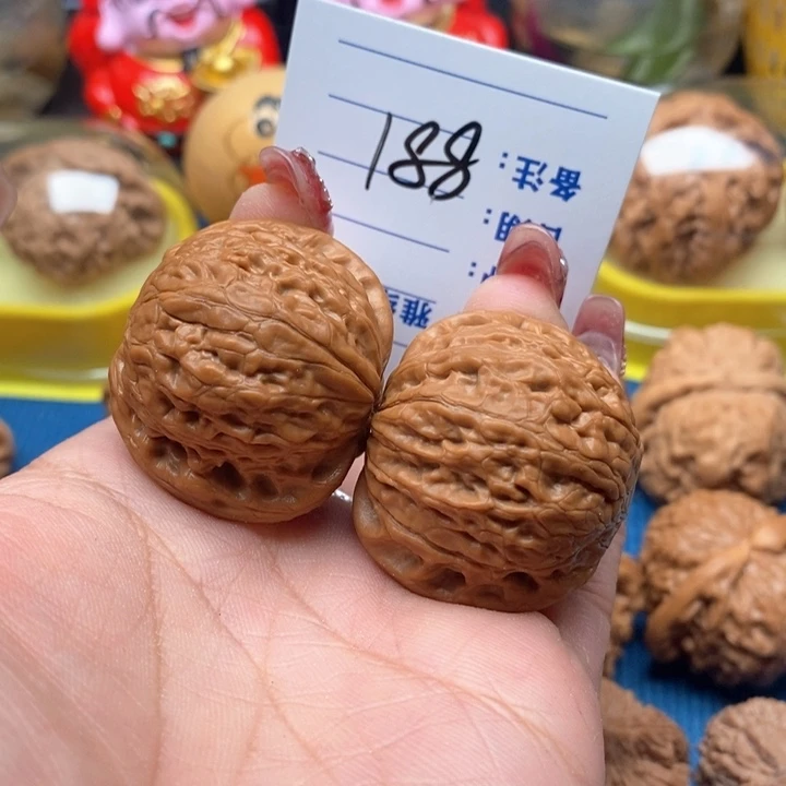 文玩核桃把件桃****?188号38铁锤妹妹