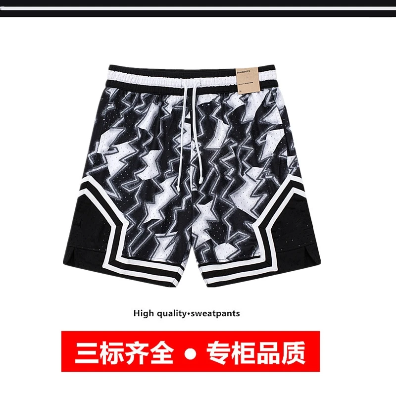 新款aj短裤飞人四分裤篮球短裤夏男女健身跑步运动宽松不过膝潮牌