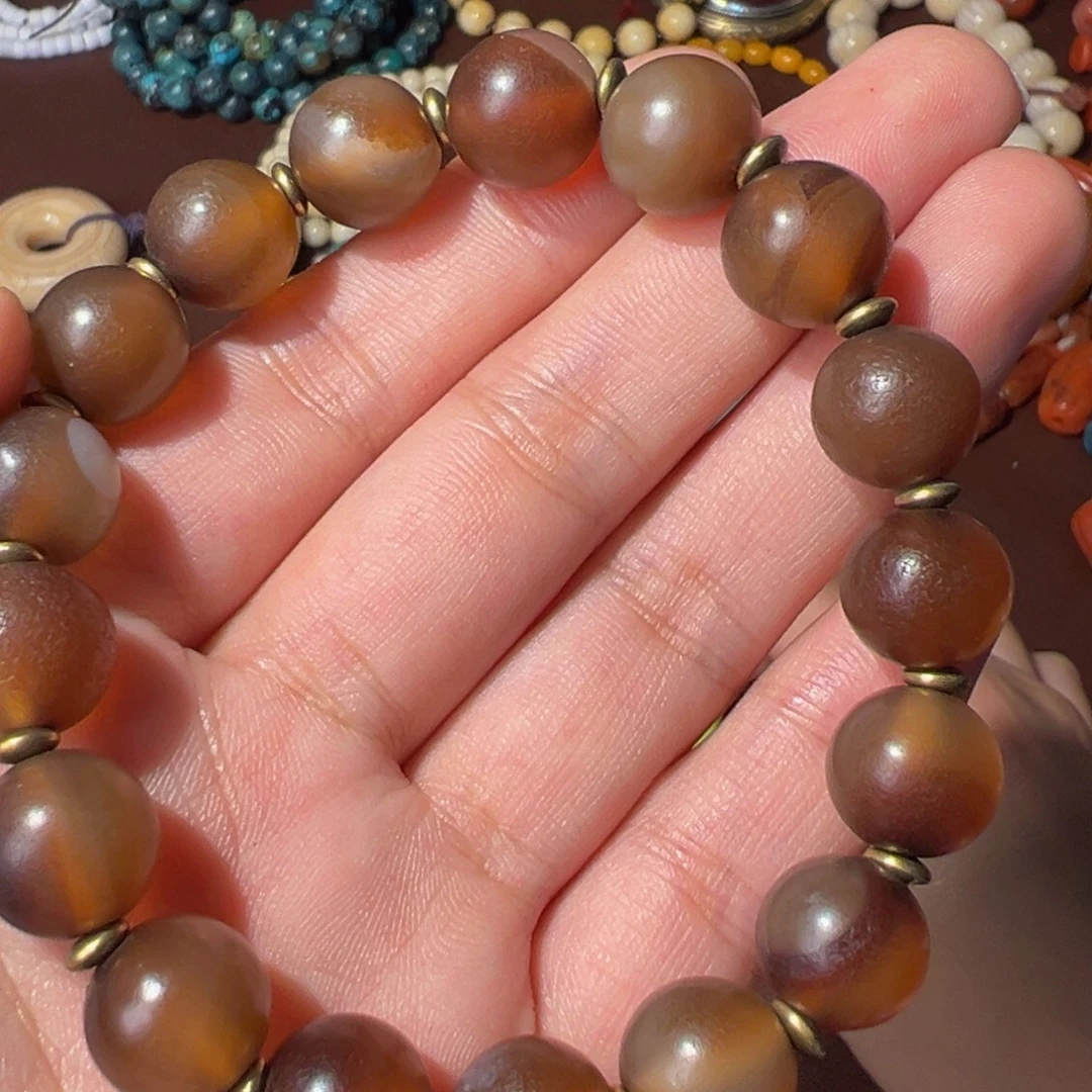 老***老琉璃吊坠（不含链）