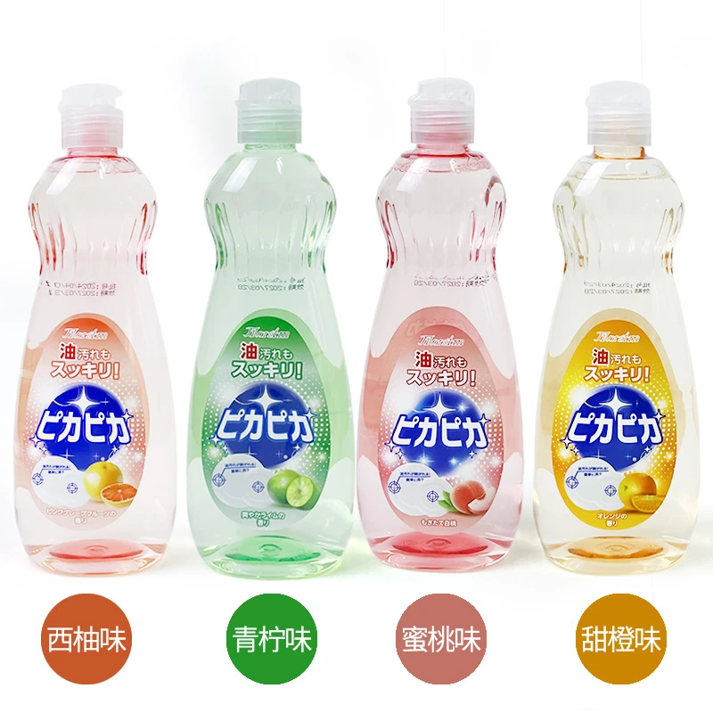 Morsim果蔬餐具净不伤手 果蔬餐具清洗600ml 味道随机
