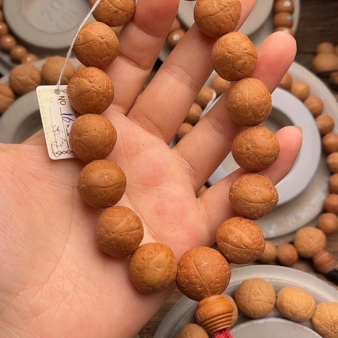 凤眼菩提手串老*16.5单圈