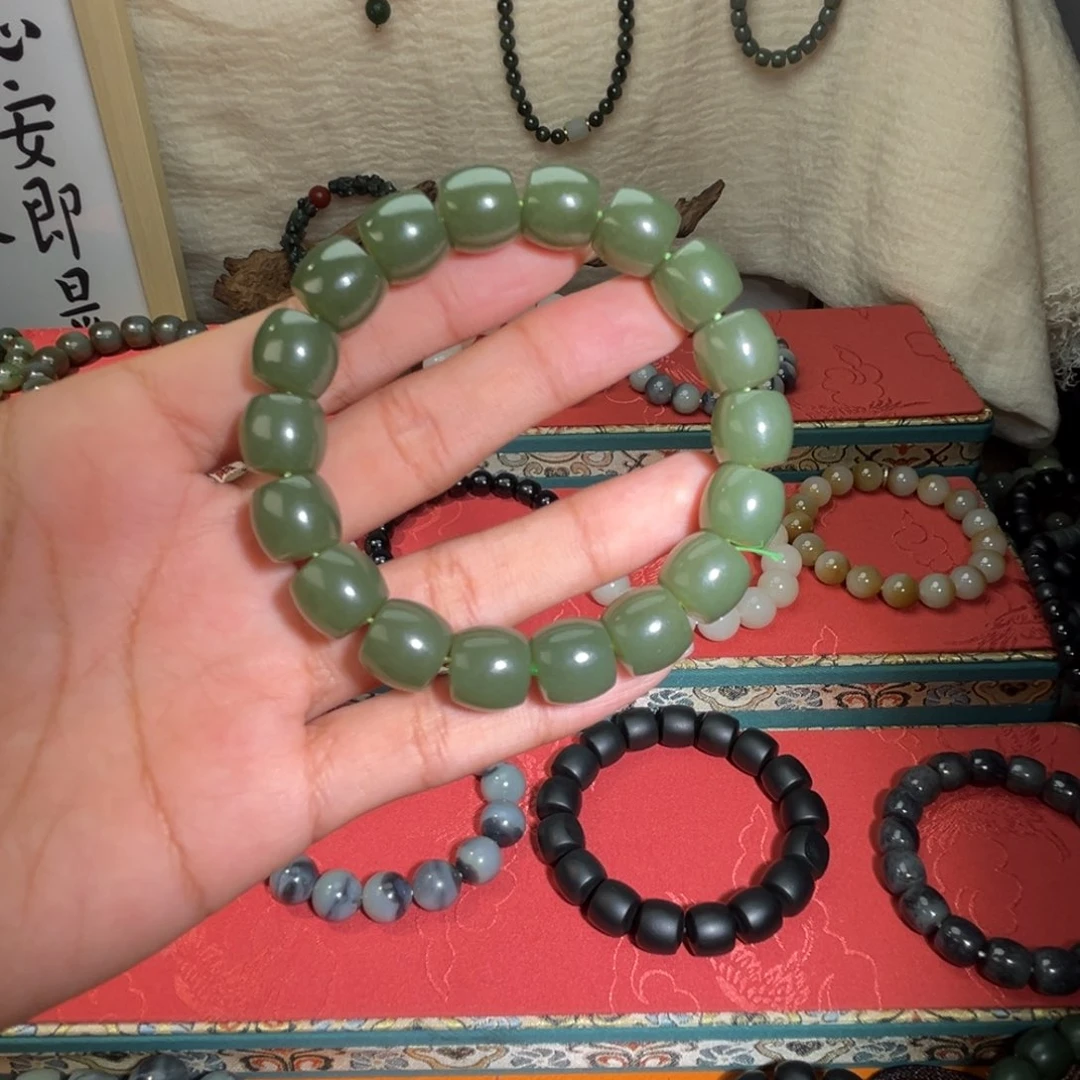 和田玉手链未镶嵌