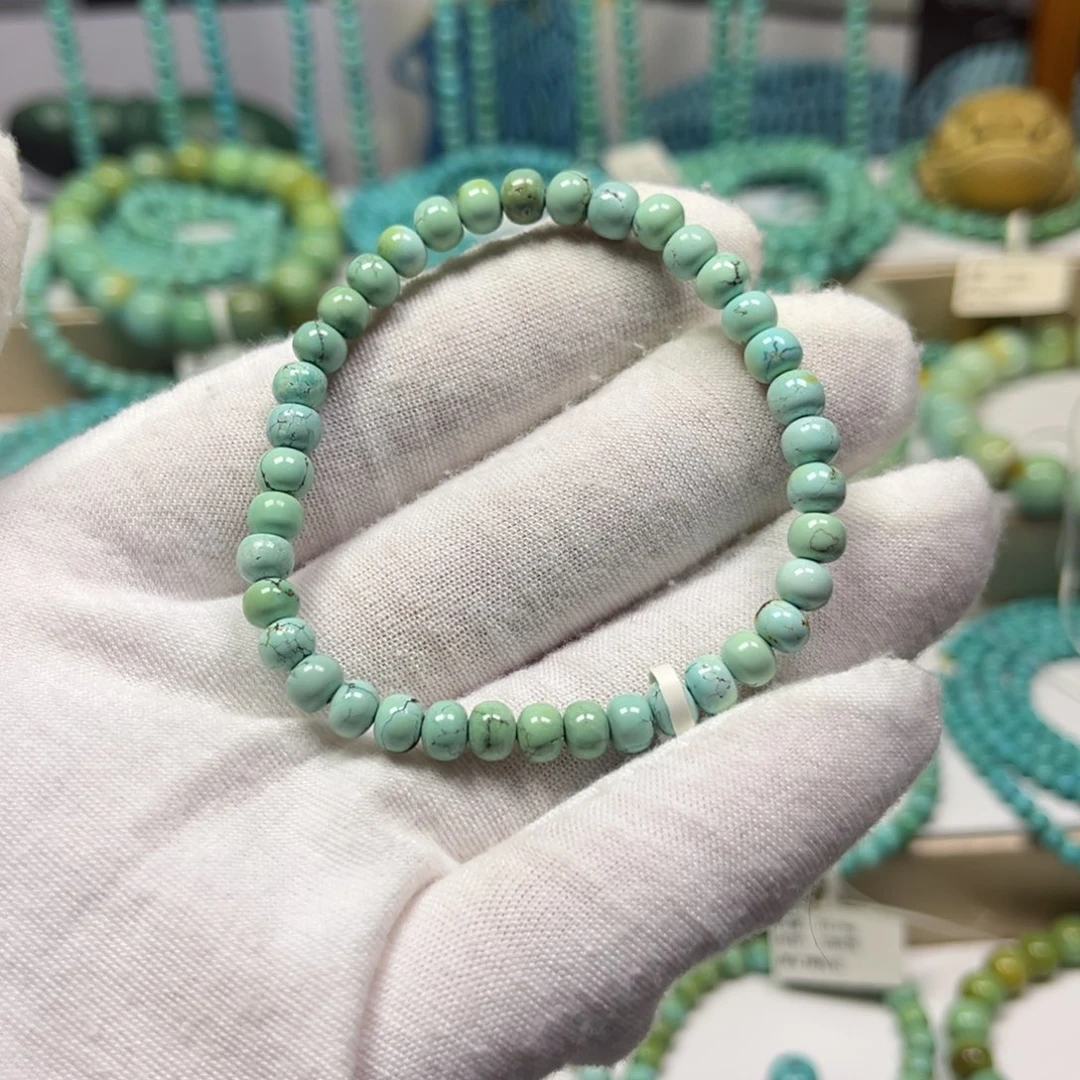 绿松石未镶嵌手链