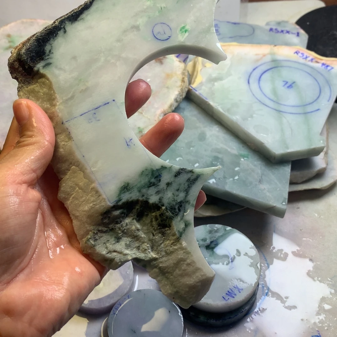 翡翠散珠翡翠裸石