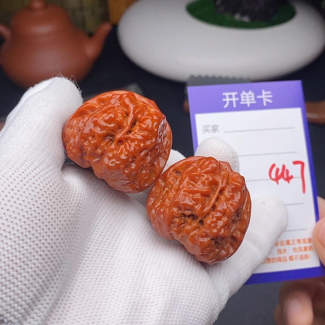 把件文玩核桃38蛤蟆头447