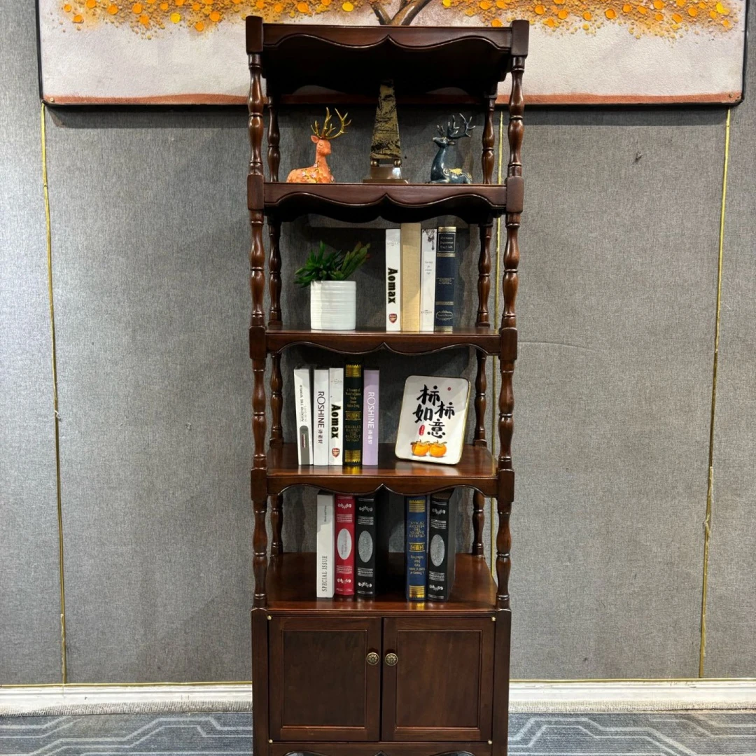 Xsh550书架650*440*1900 美式古典书柜