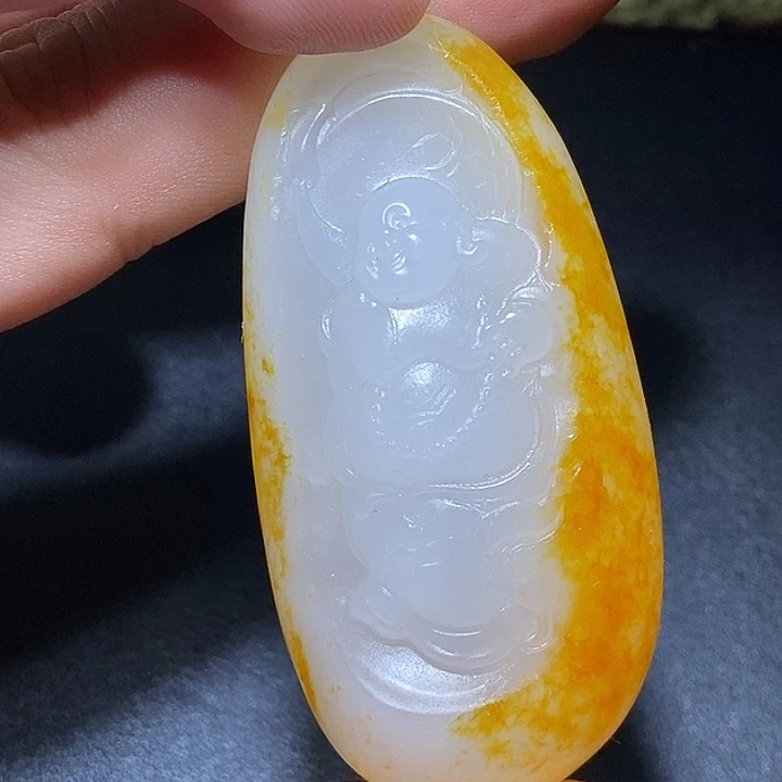 和田玉未镶嵌颈饰CC