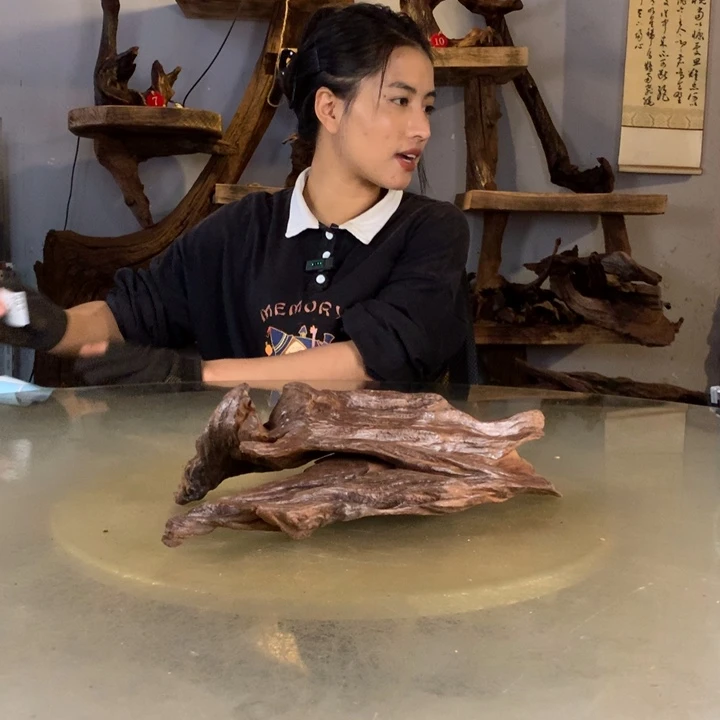 娜***天然的云南紫柚木会黄水