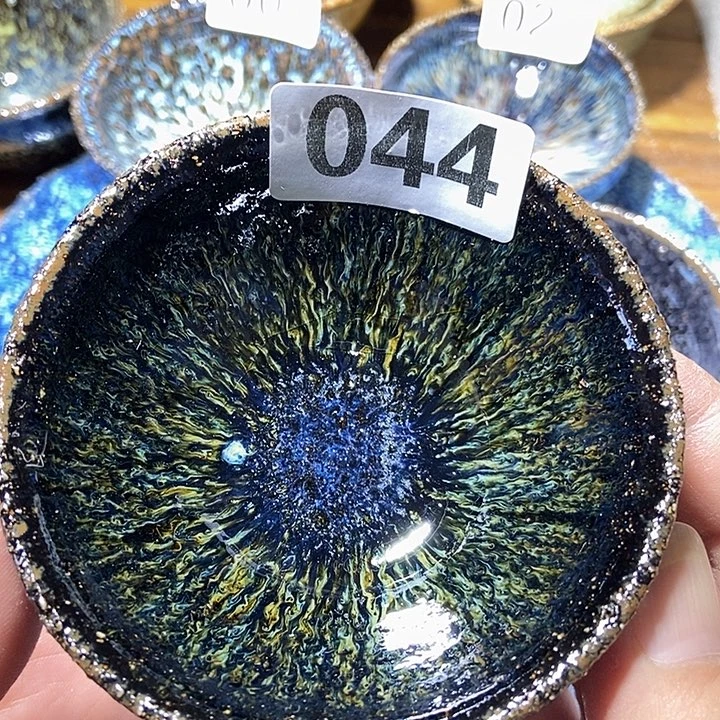 茶盏龙窑柴烧柴烧落灰