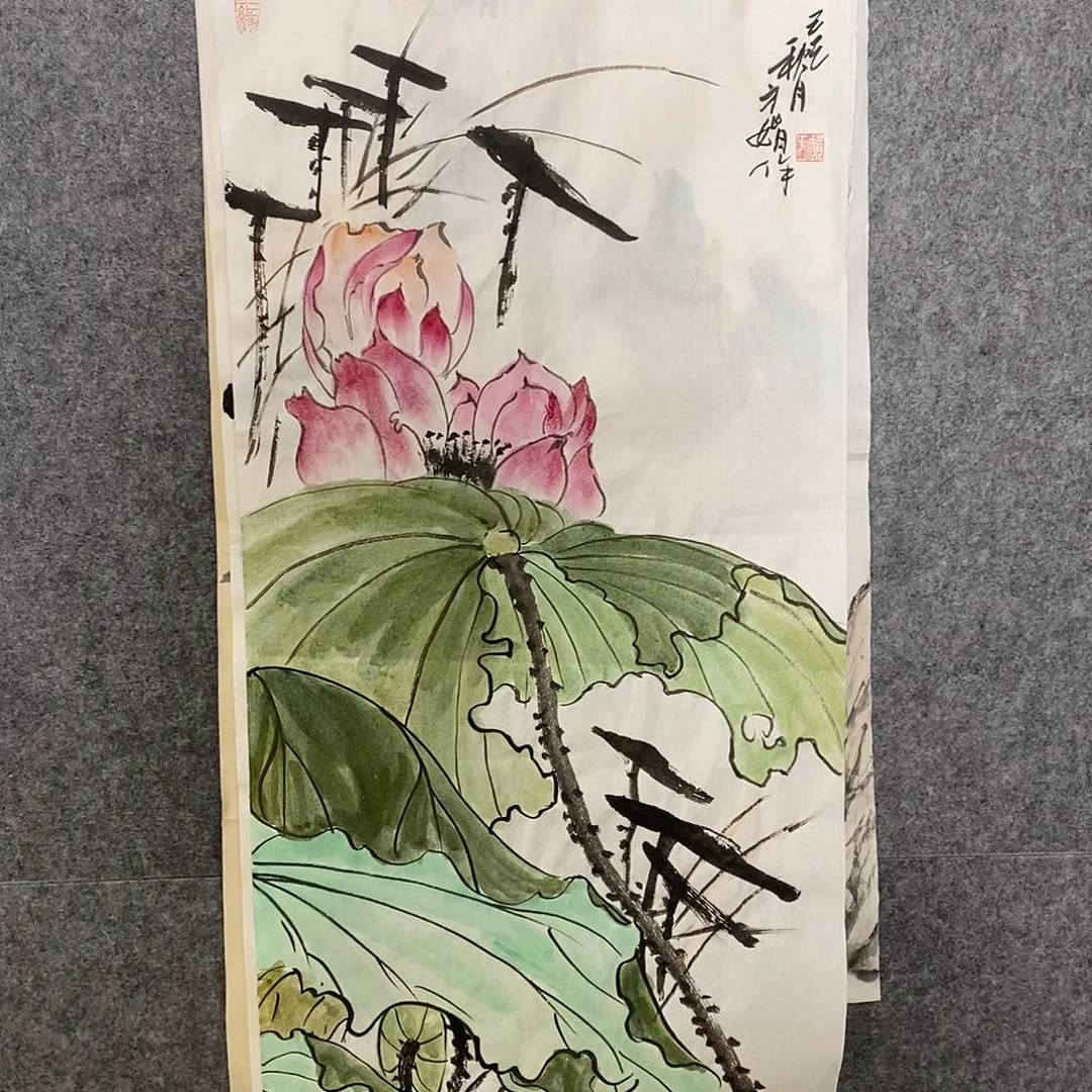 国画手写手绘国画作品1