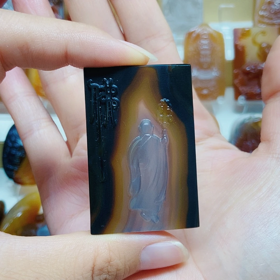 用***9玛瑙/玉髓颈饰未镶嵌