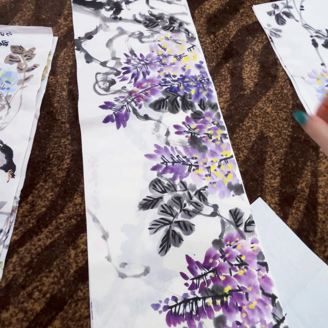 国画漠*绘画绘画加托底