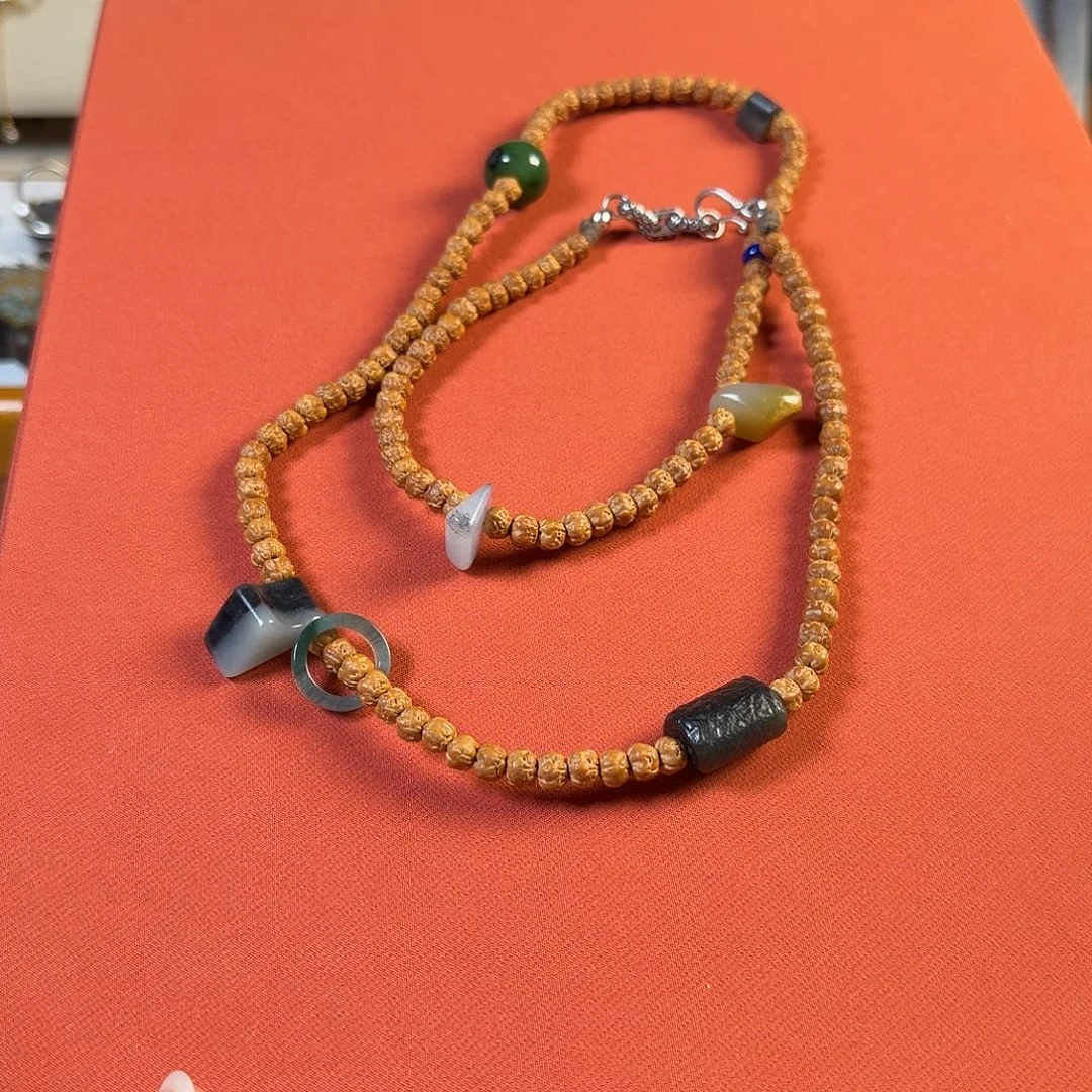 小***夏菩提吊坠未镶嵌108