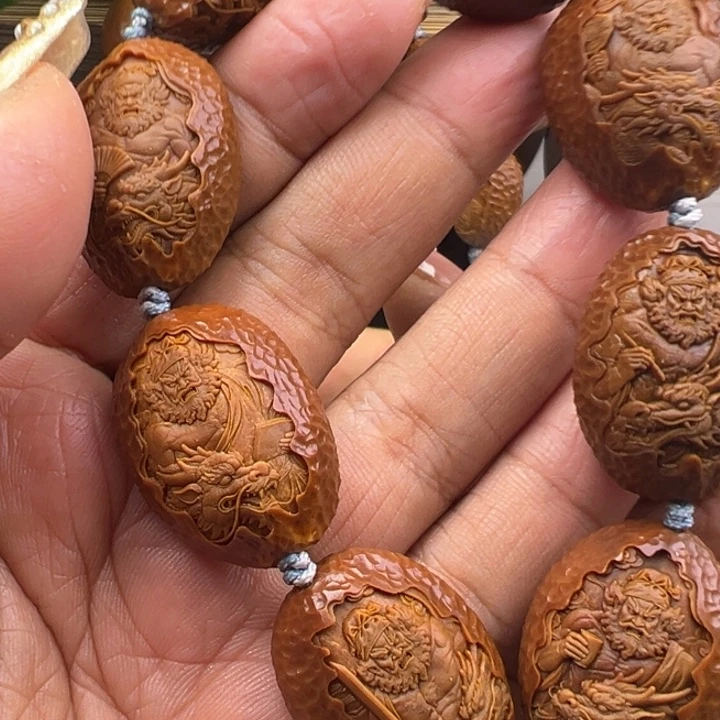 手串/手链橄榄核2.2九龙钟馗