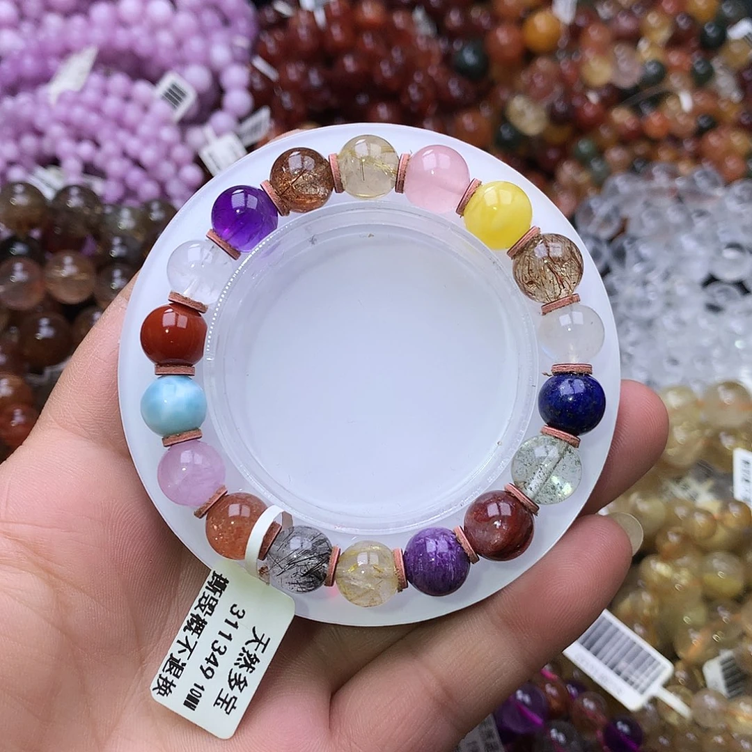 未镶嵌水晶手链，，