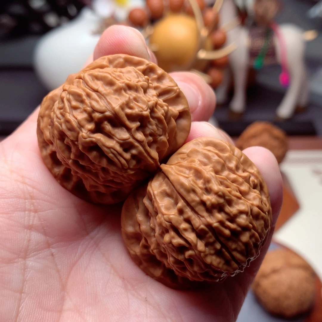 文玩核桃把件虎****s乾隆磨全品  1号