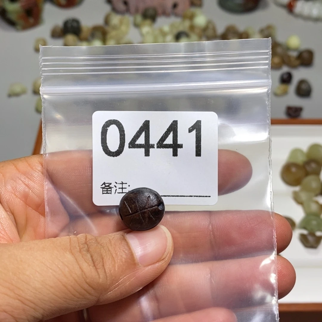 颈饰未镶嵌透闪石质玉乐*