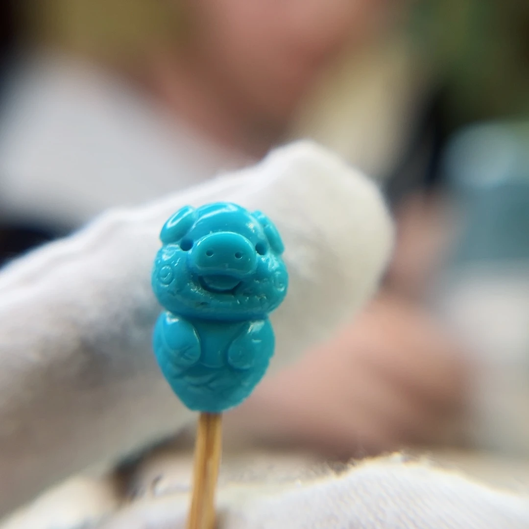 未镶嵌绿松石珠宝奇石