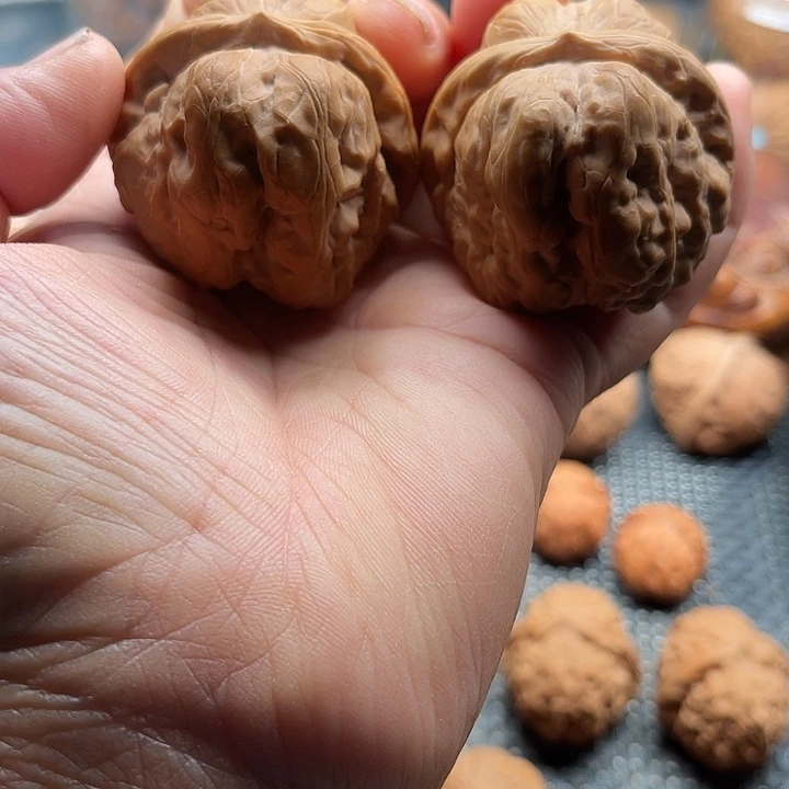 海***林桃核把件蛤蟆头边44肚47