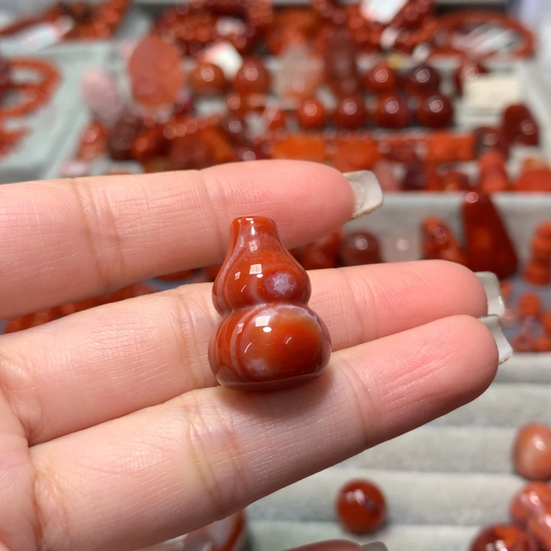 【闪购商品】南红玛瑙默认微瑕，介意慎拍未镶嵌