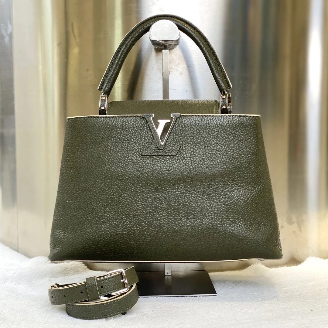 99新 LouisVuitton/路易威登 古有98新LV cap贵妇手提单肩包