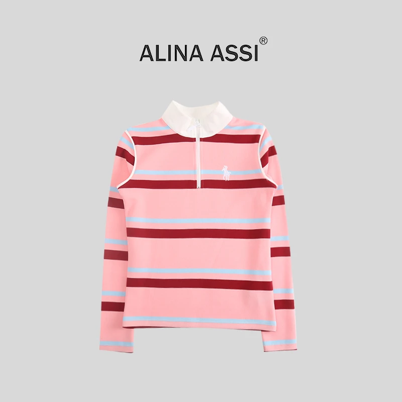 【WW】2025秋季新款T恤百搭休闲长袖上衣L0174