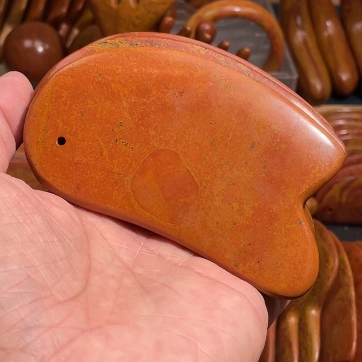 红砭石高品质款刮痧板