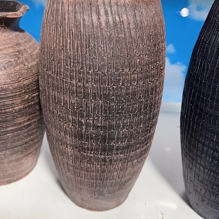 粗陶盆默认打孔高28口12