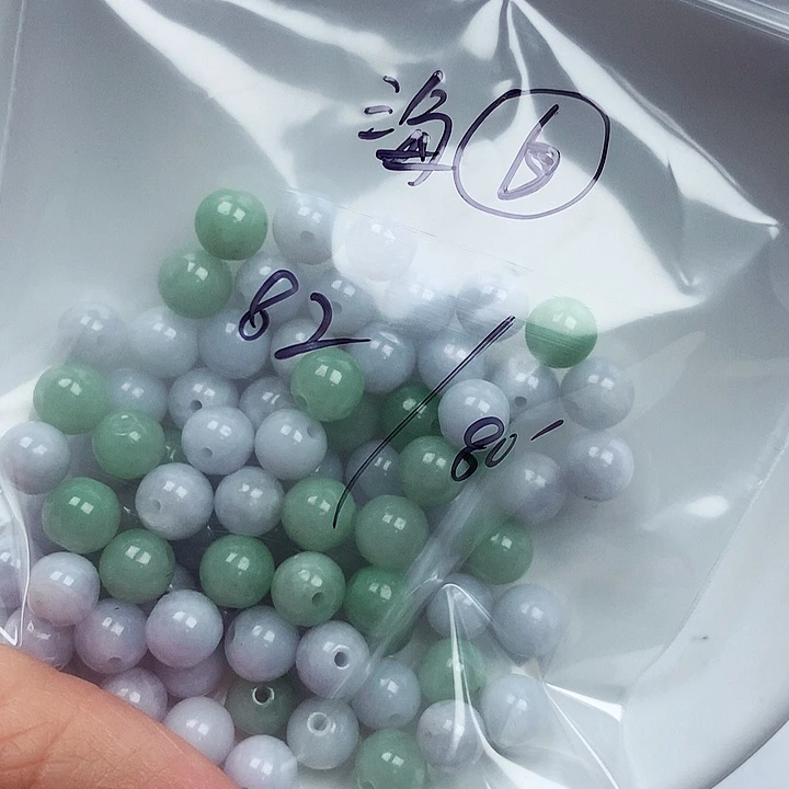 海***翔翡翠未镶嵌颈饰海⑥