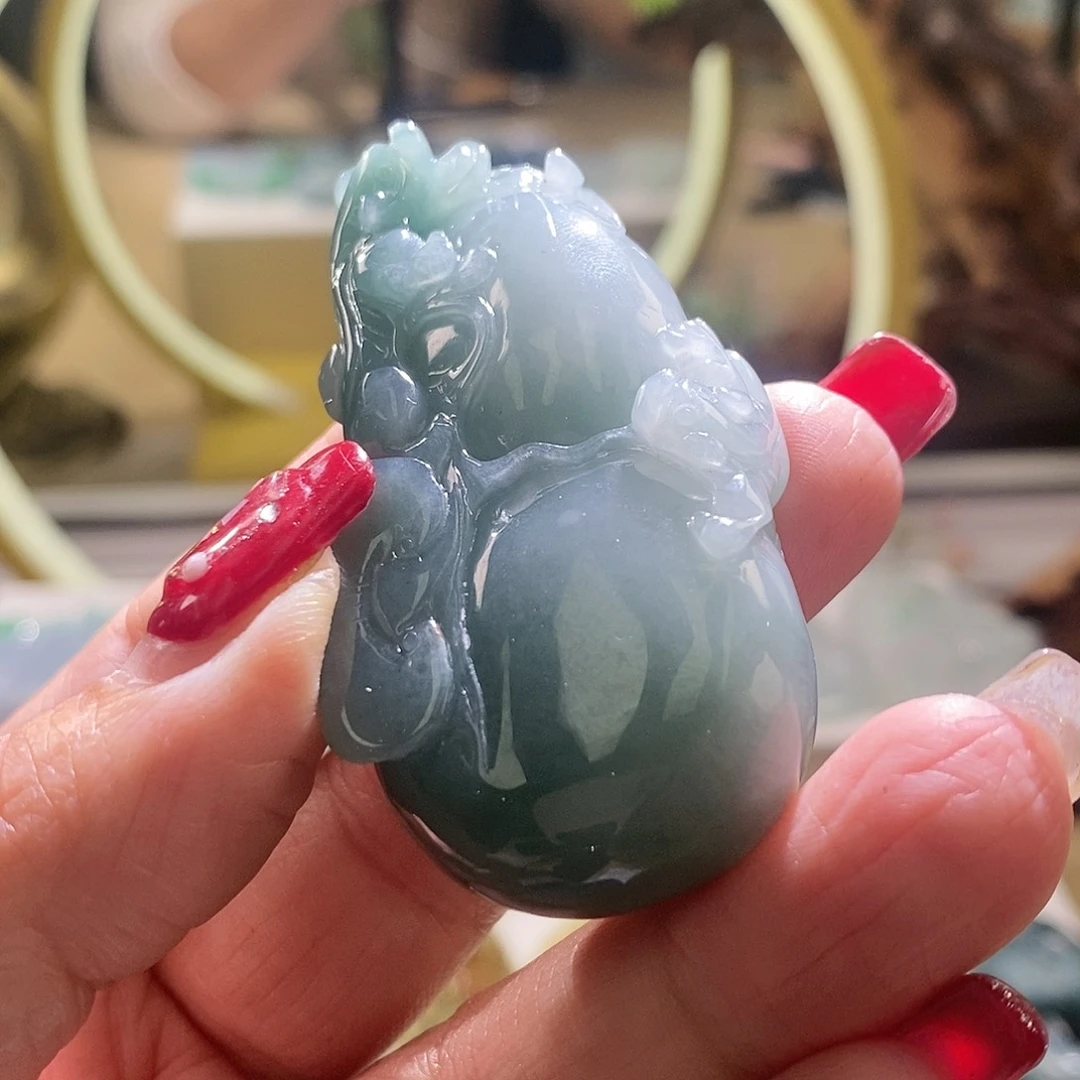 【闪购商品】翡翠颈饰未镶嵌葫芦