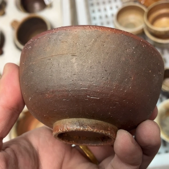 柴烧杯子宝瓶大放漏