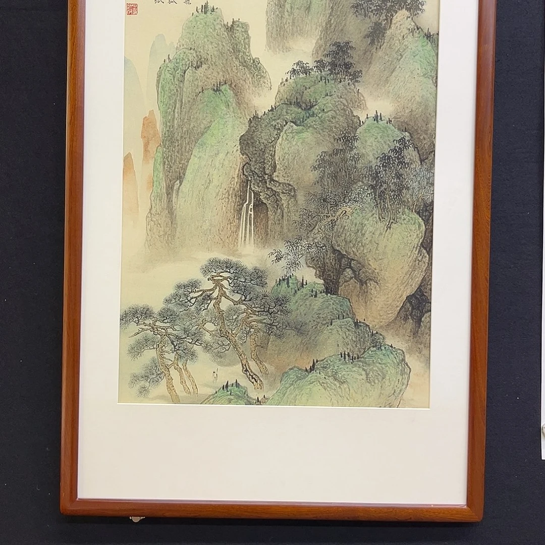 国画手绘国画，精品山水，画心