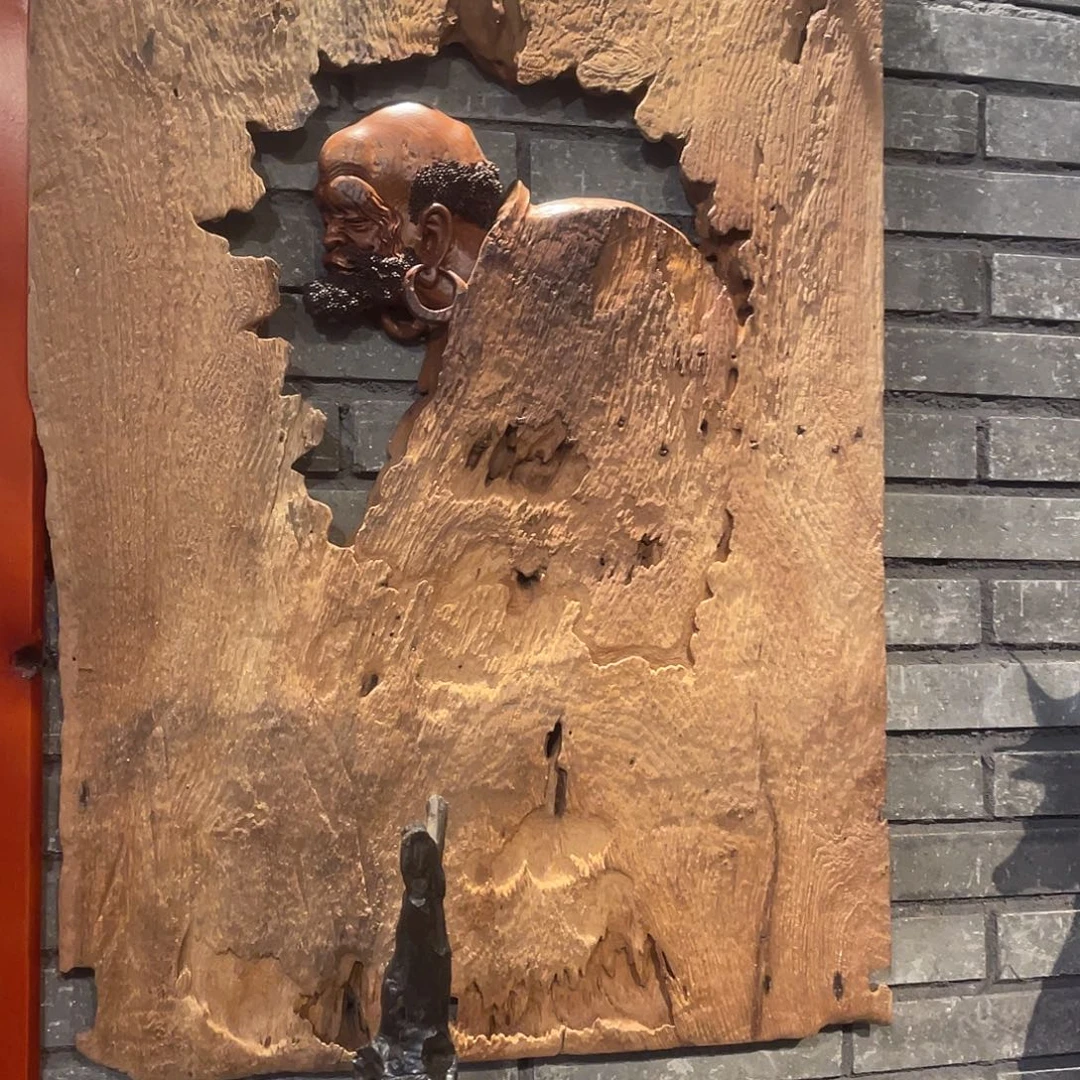 用***8精品达摩摆件作品