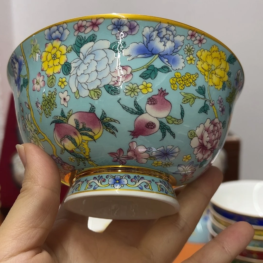 珐琅5寸4个………………………………