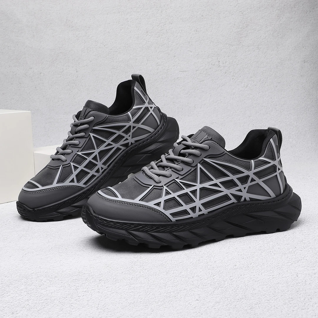 A344-休闲鞋男鞋时尚男士潮鞋厚底运动户外鞋143587