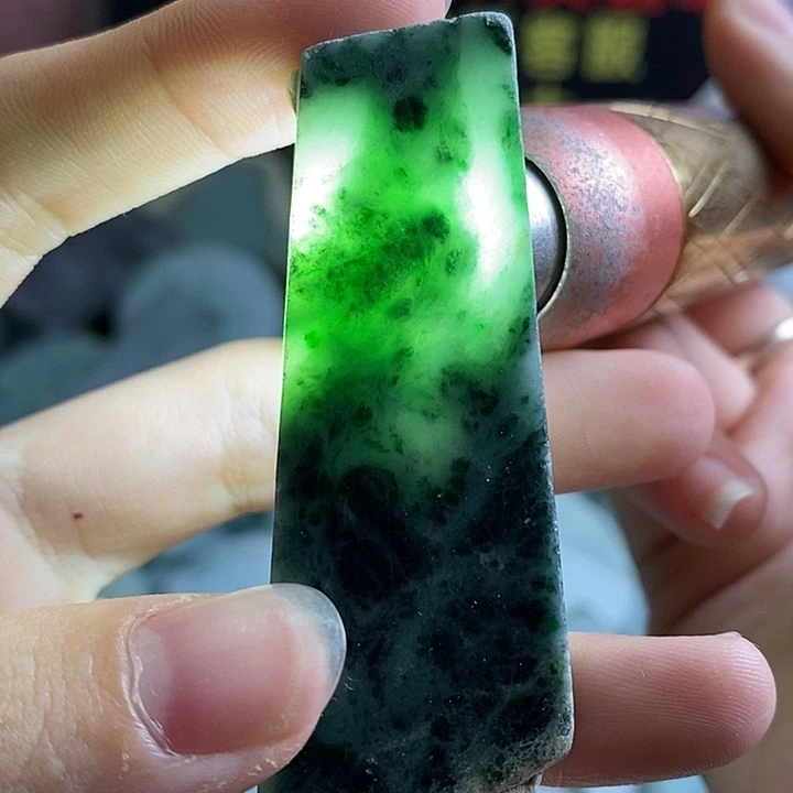 翡翠裸石纯天然翡翠