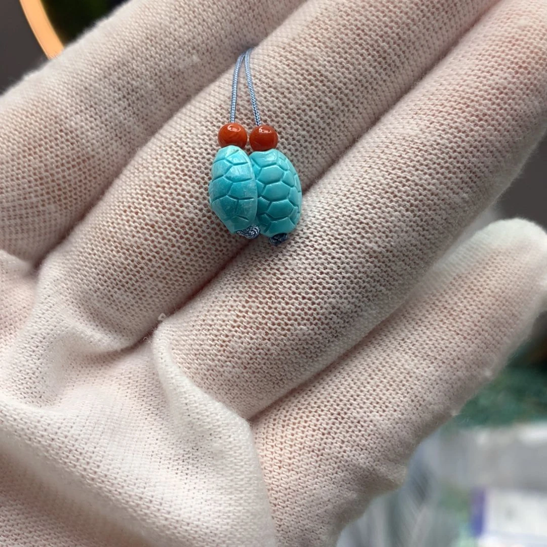 绿松石挂件未镶嵌