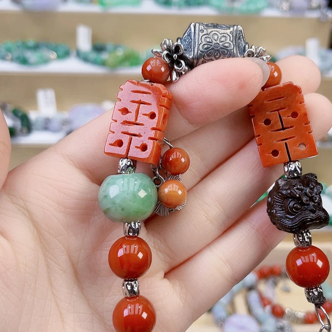 许***情未镶嵌手链翡翠手链