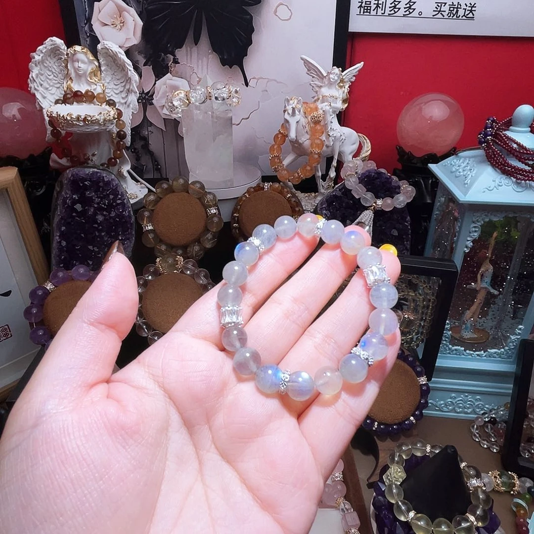 水晶手链未镶嵌水晶手链是一